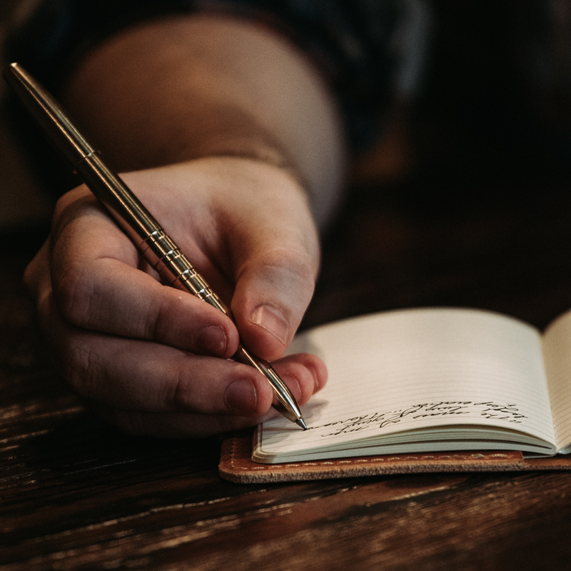 Machine Era Pen | Original Brass