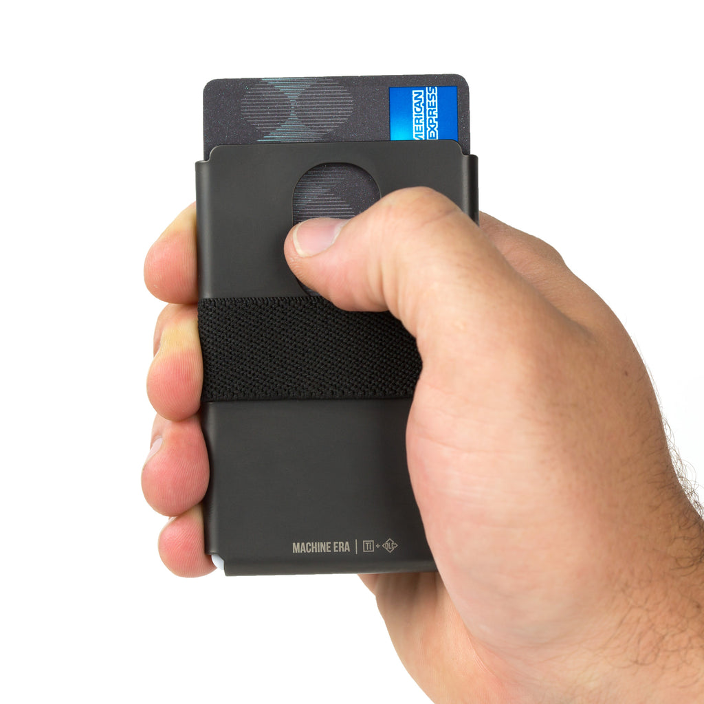 Ti5 Slim Wallet | Black DLC - Machine Era Co. - EDC