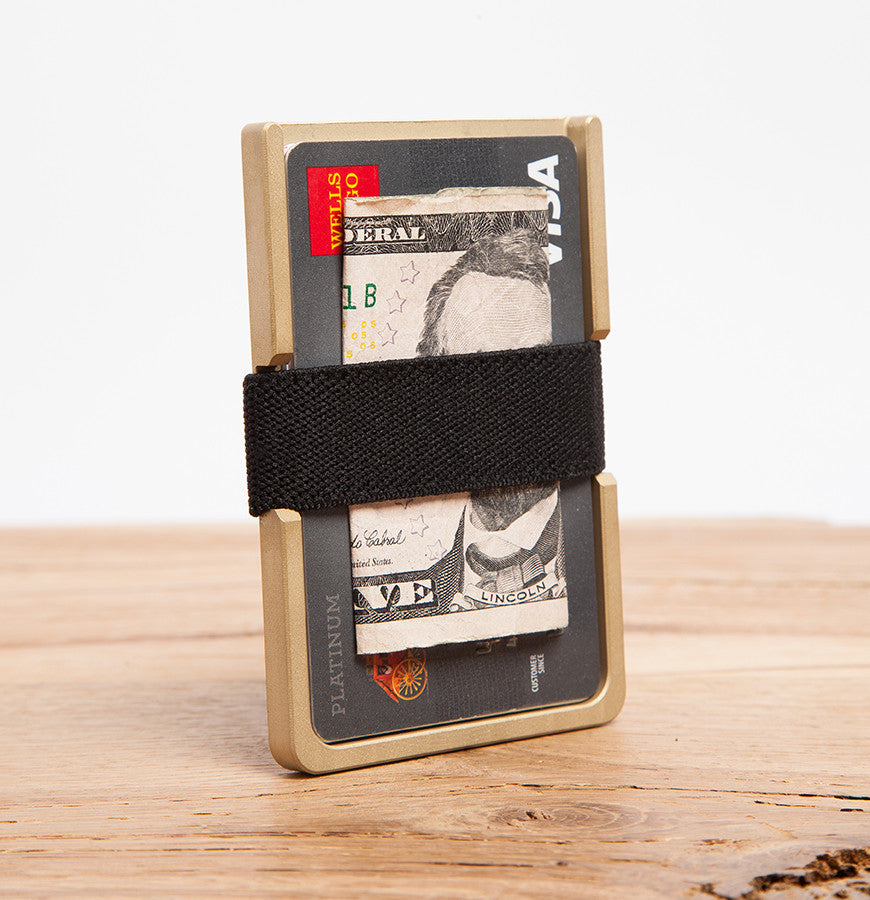 Machine Era Wallet Solid Brass