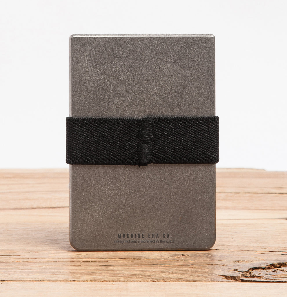 Machine Era Wallet | Gunmetal - Machine Era Co. - EDC